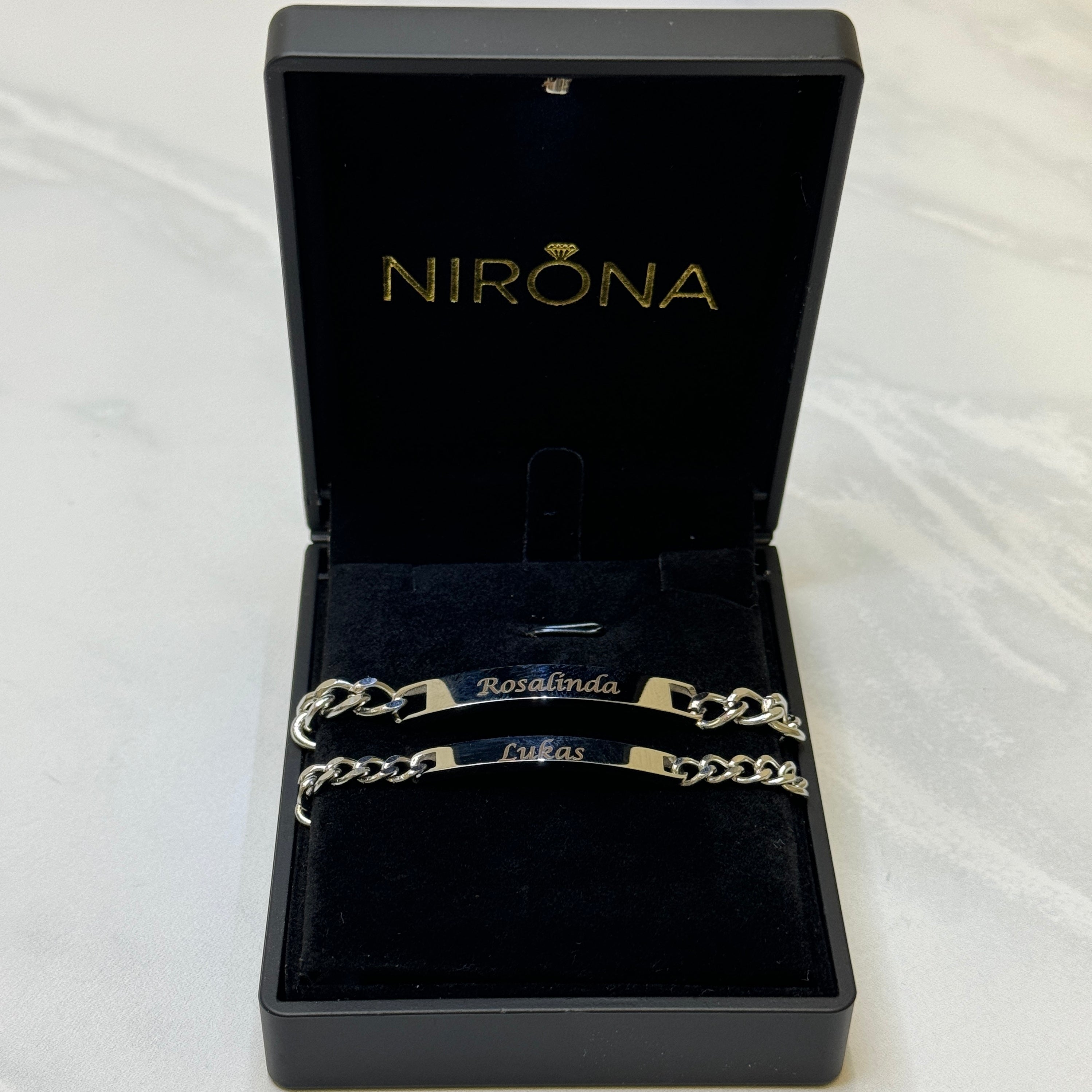 Nirona Duo | Personalisierte Partnerarmbänder